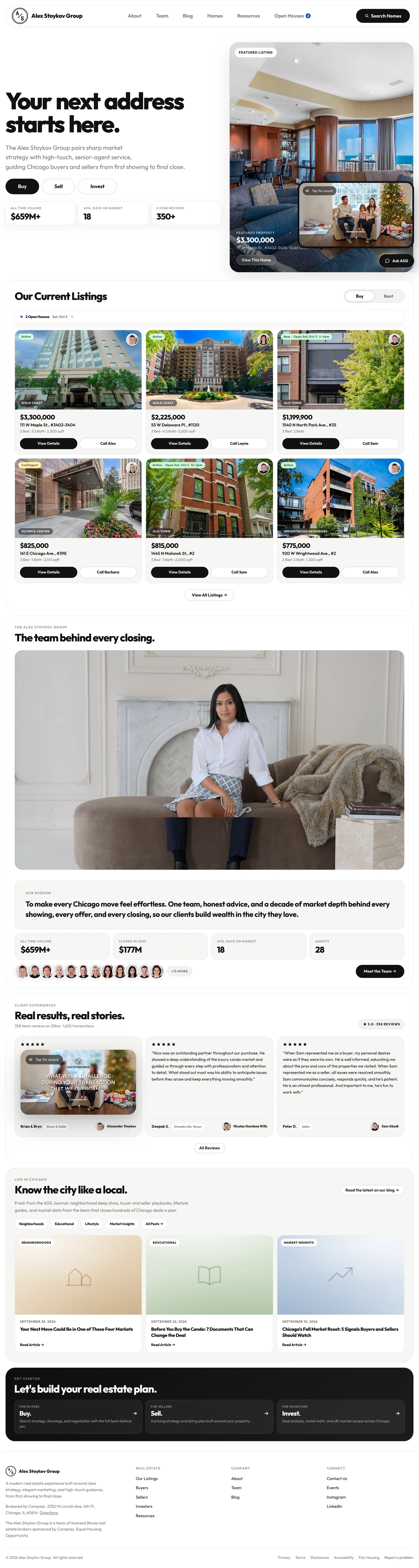 The Alex Stoykov Group homepage